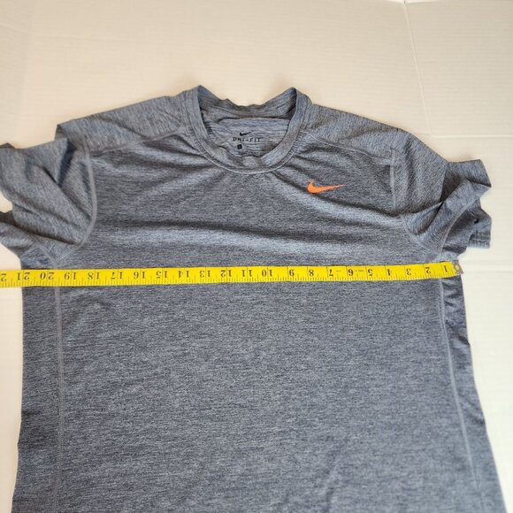 Nike short sleeve performance t shirt sz L men gray dri fit - Picture 6 of 7